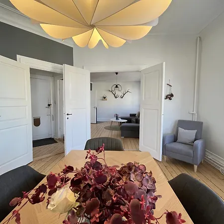 Leilighet Lux Grand 2-bedroom On Pedestrian Street Ålborg